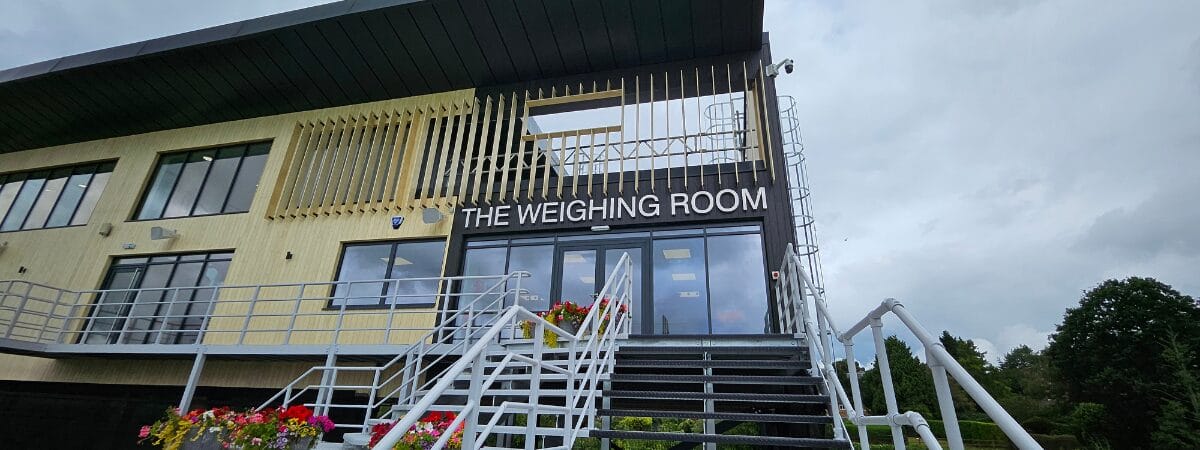 Worcester Racecourse Weighing Room