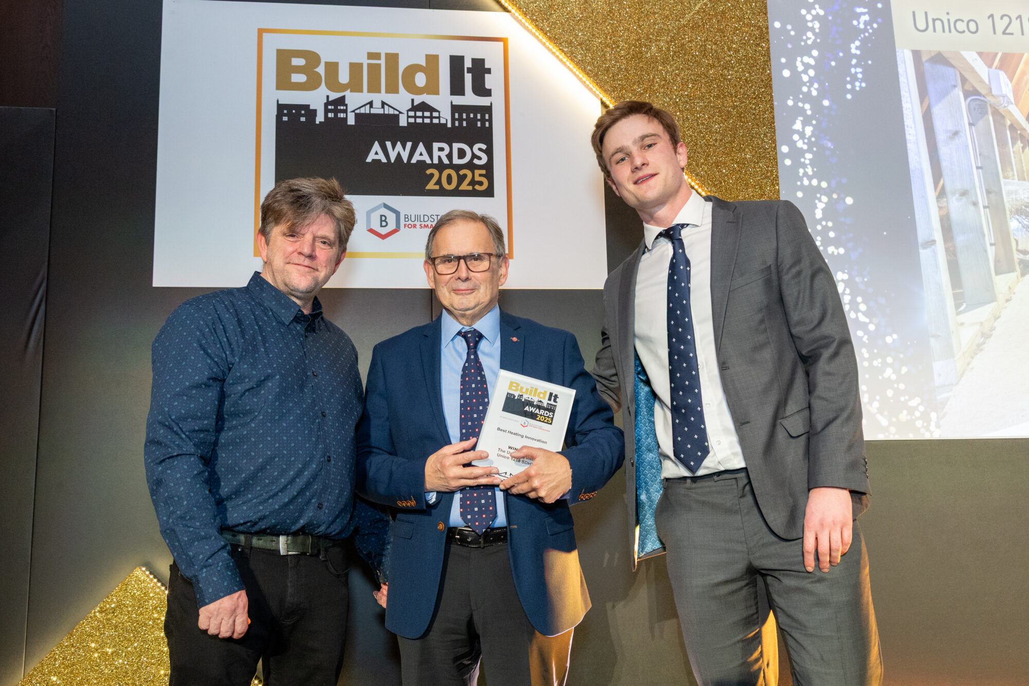 Unico Wins Best Heating Innovation at BuildIt Awards 2025